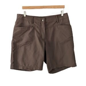 MEC hiking shorts earth tone brown size 12 @L